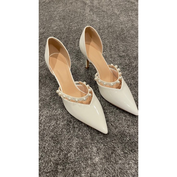 Shoes - Heels Size 10 Women's Wedding Bridal pearl white high heels NIB size 10 formal